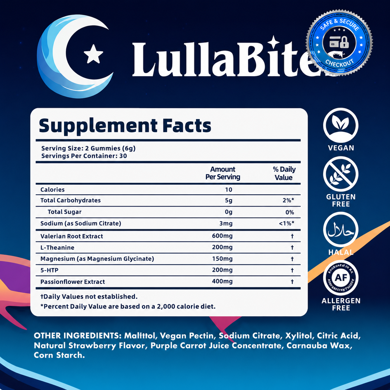 LullaBites Sleep Gummies