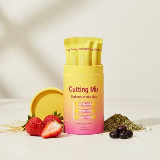 Strawberry Açaí Energy & Cutting Mix – with Yerba Mate