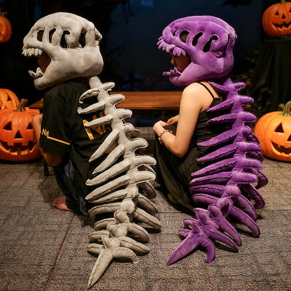 Dinosaur Skeleton Headgear Pillow