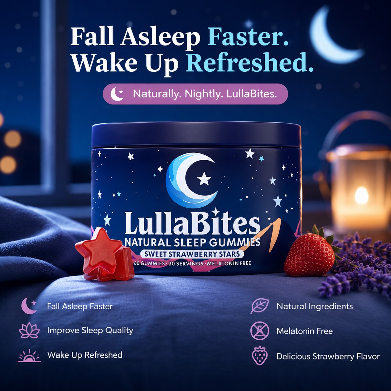 LullaBites Sleep Gummies