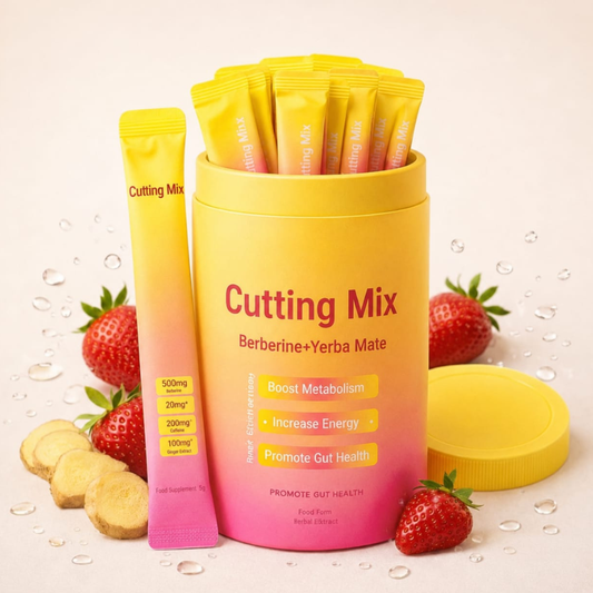 Strawberry Açaí Energy & Cutting Mix – with Yerba Mate