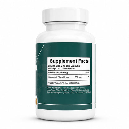 Nutritions Lab liposomal glutathione, the body's master antioxidant