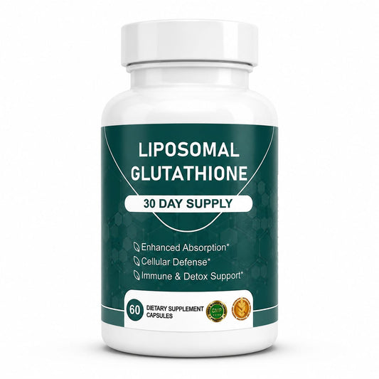 Liposomal Glutathione supplement from Nutritions Lab, high absorption antioxidant