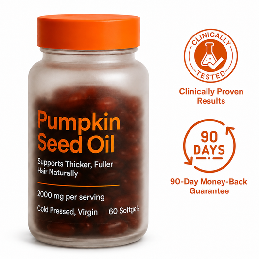 Cold-pressed Pumpkin Seed Oil softgels from Nutritions Lab