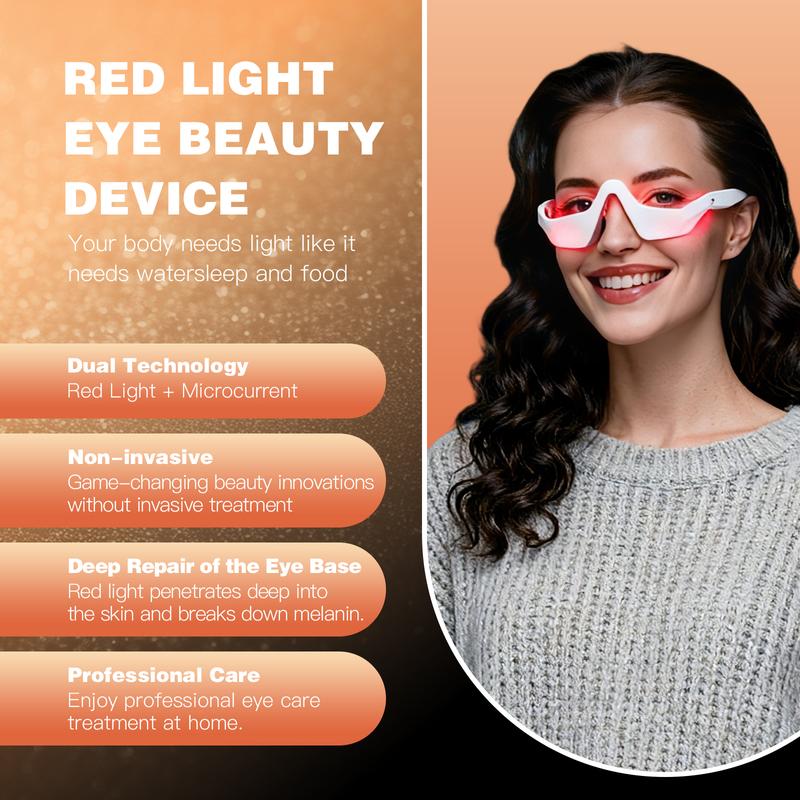 Under-Eye Red Light Therapy Device