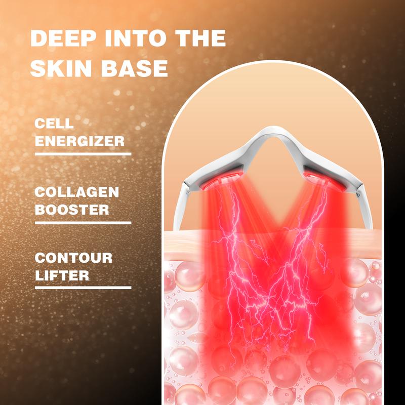 Under-Eye Red Light Therapy Device